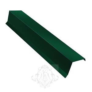 ветровая планка для метал. кровли 2.00*0.08*0.09 (6005 зелёный) , шт