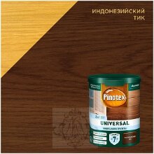 Пропитка для дерева Omnitex Universal индонезийский тик 0,9 л, шт Пропитка для дерева Omnitex Universal индонезийский тик 0,9 л, шт