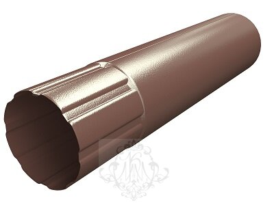 труба 0.5м коричн (металл), шт