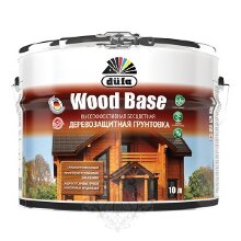 Грунт для защиты древесины Dufa Wood Base с биоцидом бесц. 2л, шт Грунт для защиты древесины Dufa Wood Base с биоцидом бесц. 2л, шт