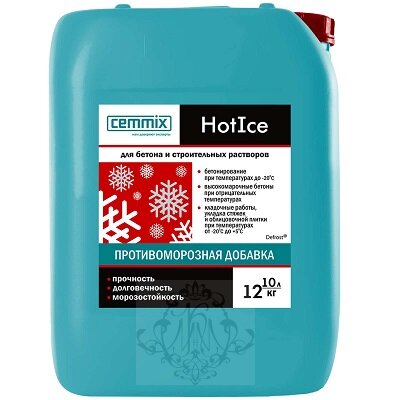 Cem HOT ICE противоморозная добавка 10л, шт