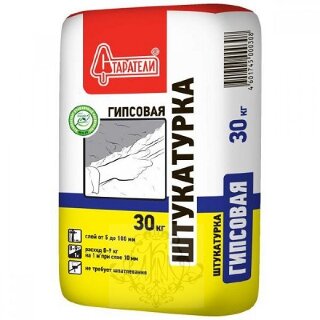 Штукатурка гипсовая Старатели 30кг серая, шт Штукатурка гипсовая Старатели 30кг серая, шт