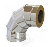 сэндвич-колено 90 (439/0,8) ф115*200 нерж., шт сэндвич-колено 90 (439/0,8) ф115*200 нерж., шт
