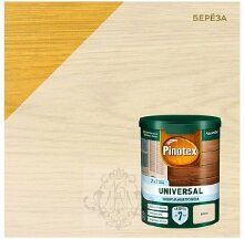 Пропитка для дерева Pinotex Universal береза 9 л, шт Пропитка для дерева Pinotex Universal береза 9 л, шт