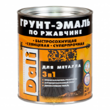 Грунт-эмаль по ржавчине "DALI" 3в1 красная RAL 3001 (0,75 л) , шт Грунт-эмаль по ржавчине "DALI" 3в1 красная RAL 3001 (0,75 л) , шт