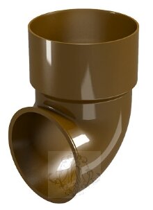 СЛИВНОЕ колено ф80 корич Regenau пластик, шт СЛИВНОЕ колено ф80 корич Regenau пластик, шт